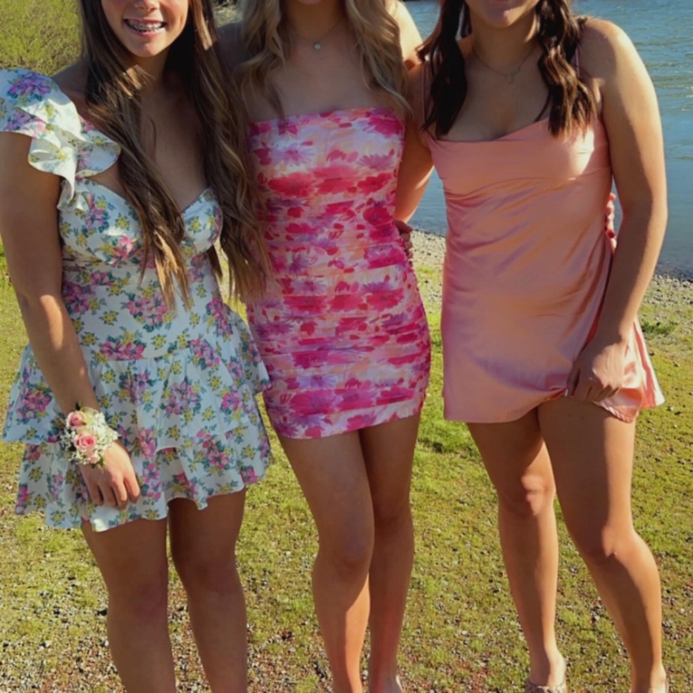 Hello Molly - Only The Hottest Mini Pink Dress - Picture 3 of 7